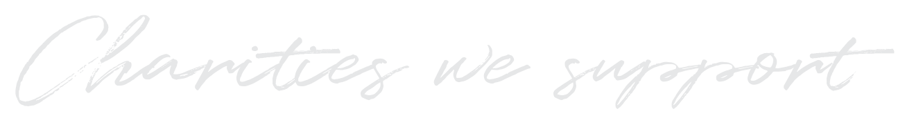 Charities we support